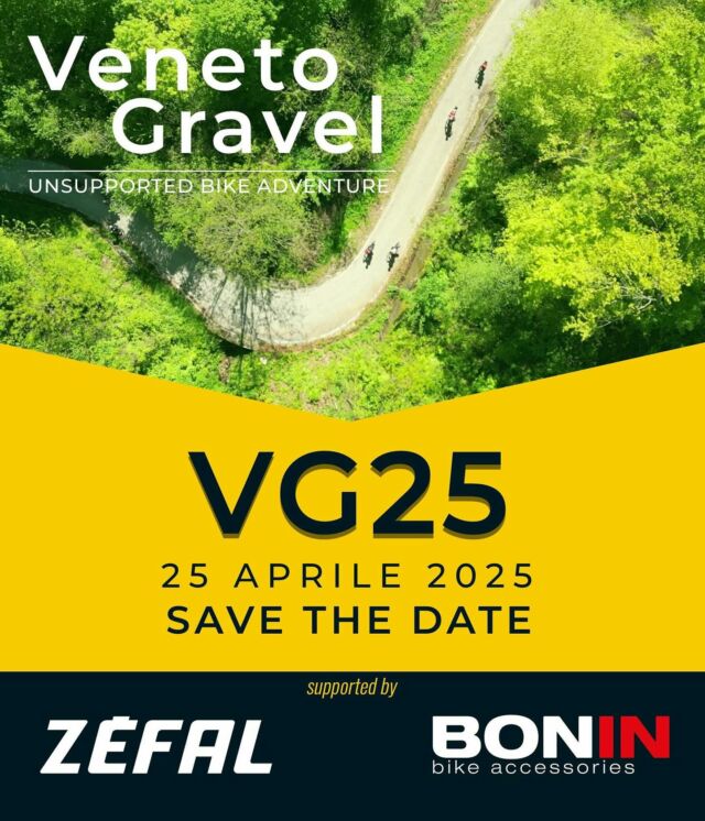 Anche quest’anno #BONIN è sponsor, assieme a @zefalbike , di Veneto Gravel: Quattro diversi tracciati per scoprire le meraviglie del Veneto partecipando alla nona ediziione di questa leggendaria  gravel experience! 🚴‍♂️
L’appuntamento per iscritti e appassionati è il 25/26/27 Aprile a Bassano del Grappa! #Staytuned
👉 Per maggiori info visita https://www.venetogravel.it/
#boninbike
#SupportYourPassion #VG25