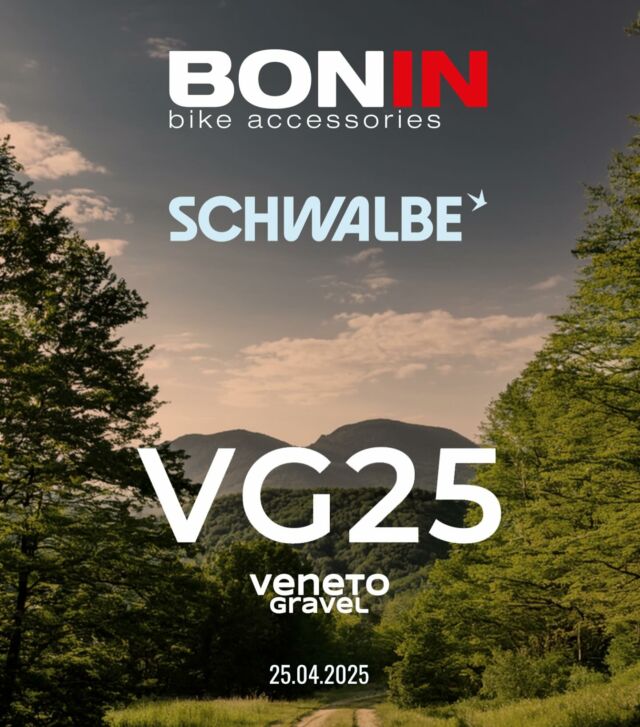 Si scaldano i motori per la @venetogravel , il grande evento bikepacking 🚴. Quest’anno BONIN esporrà anche una selezione di pneumatici @schwalbetires dedicati al #gravel. 
Vi aspettiamo il 25 Aprile a Bassano del Grappa! #savethedate
